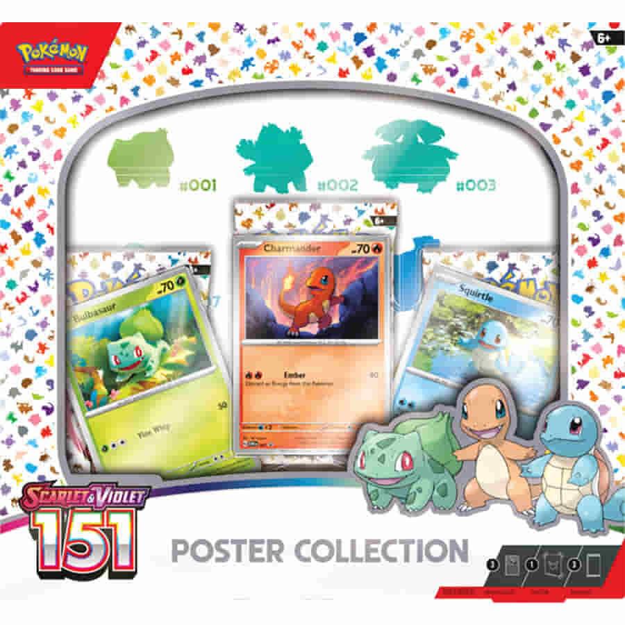 Pokemon Scarlet and Violet 151 Poster Collection Box