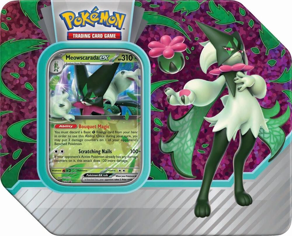 Pokemon TCG: Paldea Partners Tin x1 (Random Artwork/Tin)