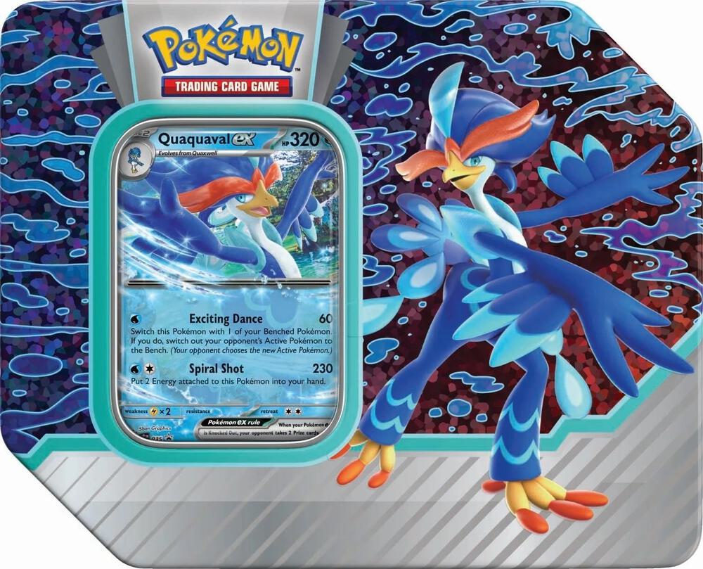 Pokemon TCG: Paldea Partners Tin x1 (Random Artwork/Tin)