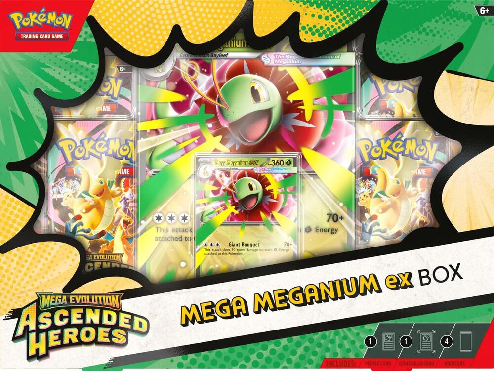Ascended Heroes Mega Meganium ex Box - ME: Ascended Heroes (ASC)