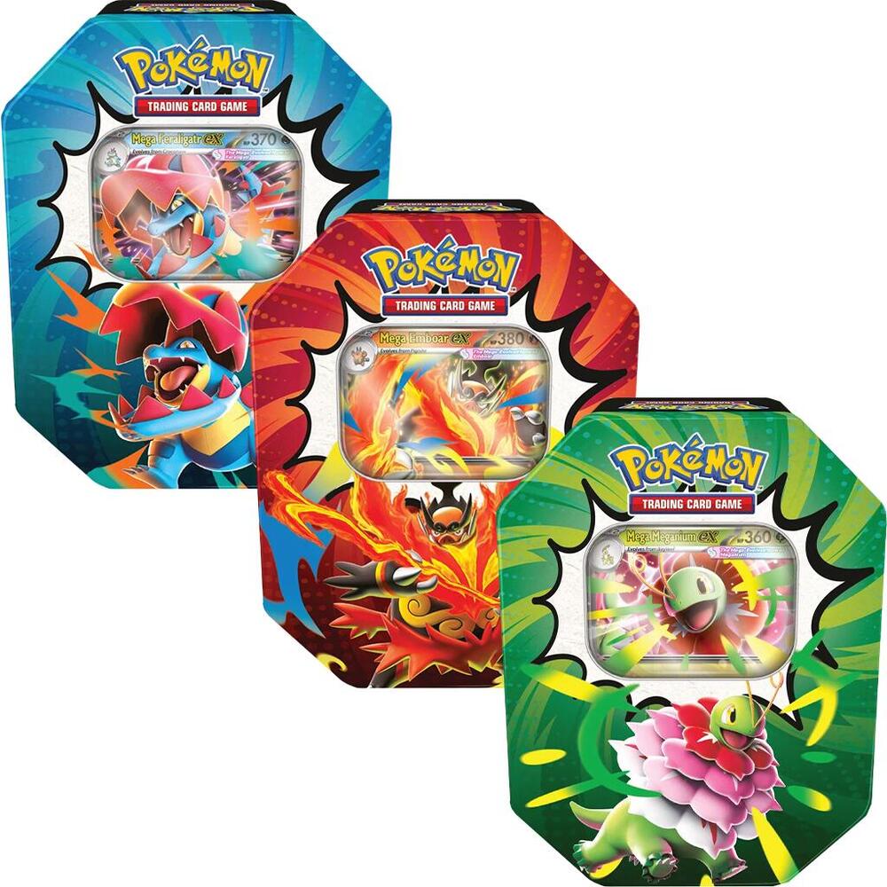 Ascended Heroes Tin [x1 Tin with Random Artwork] - ME: Ascended Heroes (ASC) Preorder 8/28
