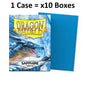 Dragon Shield Sleeves: Standard Matte - Sapphire (Case of 10 boxes)