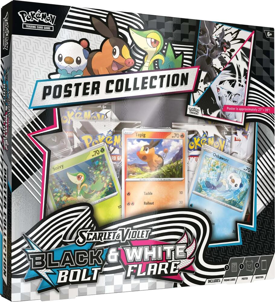 Unova Poster Collection - SV: Black Bolt/White Flare