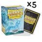 Dragon Shield Sleeves: Standard Matte - Clear 100CT (x5 boxes)