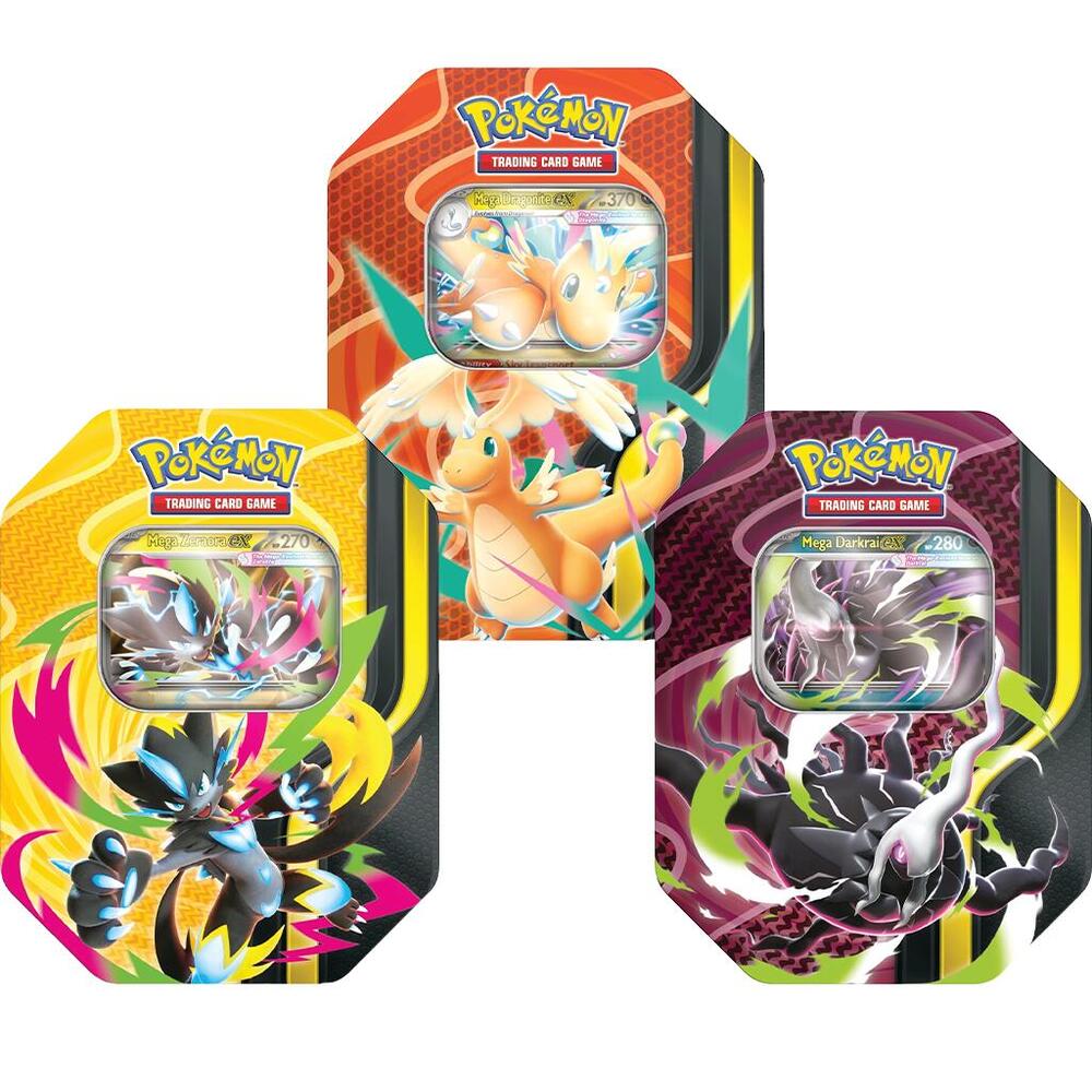 Mega Forces Tin [x1 Tin Chosen at Random] Preorder 8/28